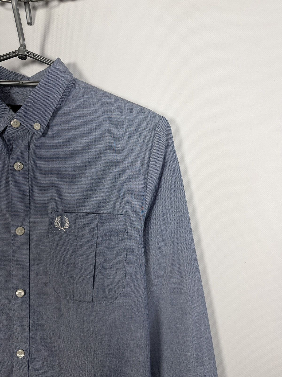 Fred Perry Men’s Fred Perry Long Sleeve Shirt Button Up Cotton Size S Size US S / EU 44-46 / 1 - 2 Thumbnail