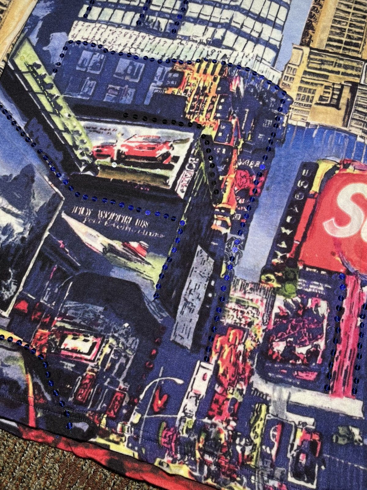 Supreme Supreme Skyline Sequin L/S Top (Large) Size US L / EU 52-54 / 3 - 2 Thumbnail