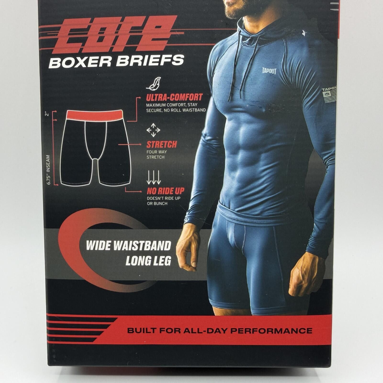Tapout Tapout Men Core Boxer Briefs 5 Pack Size M Athletic Stretch Size ONE SIZE - 6 Thumbnail