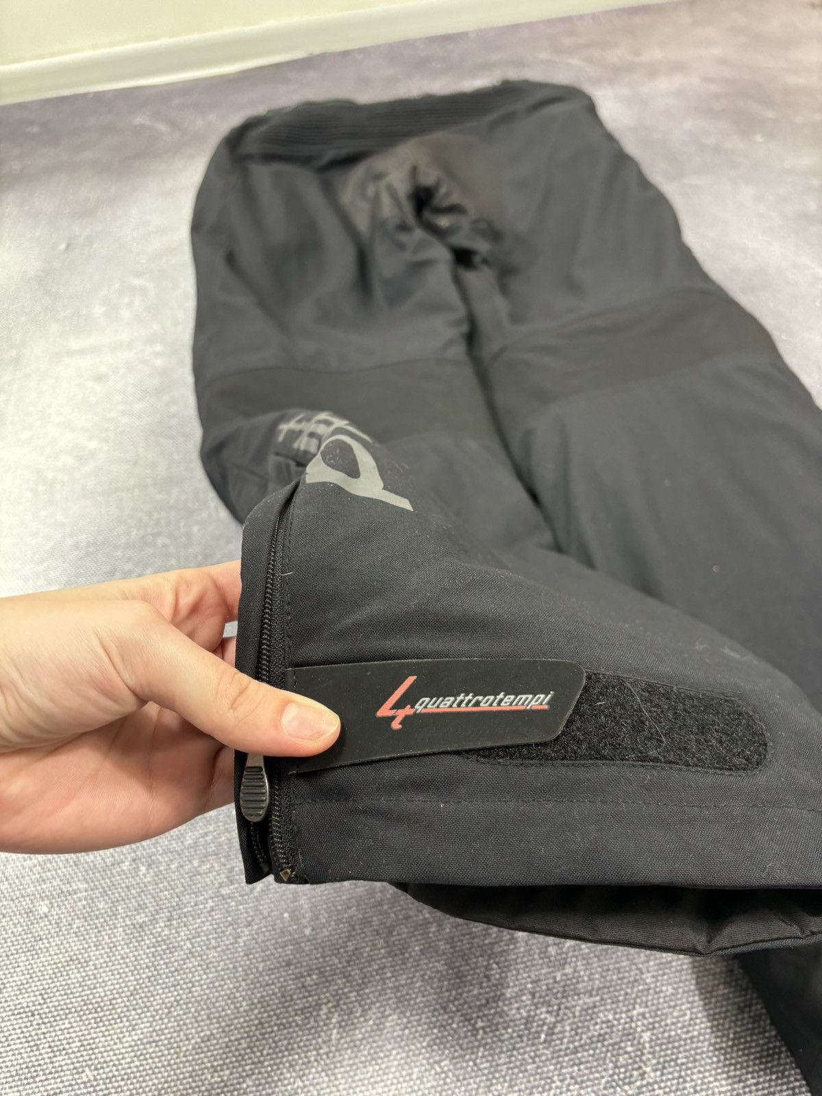 Other Held Men’s 4 Quattrotempi Gore-Tex Black Motorcycle Pants Size US 30 / EU 46 - 20 Thumbnail