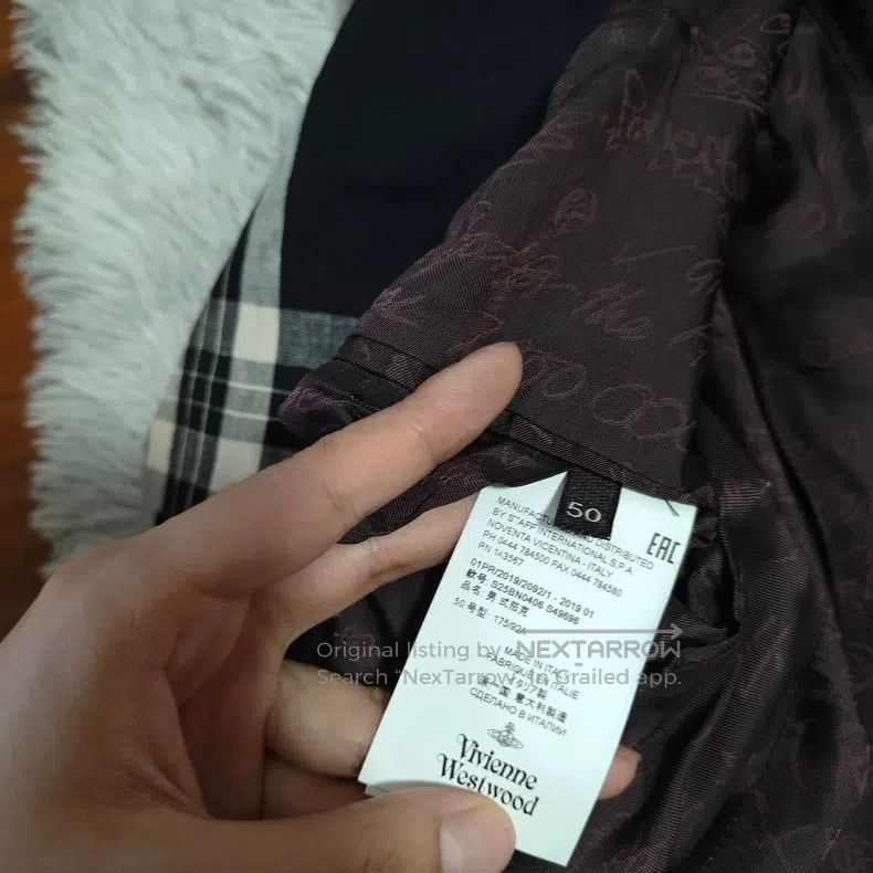 Vivienne Westwood Vivienne Westwood Plaid Linen Coat Size US M / EU 48-50 / 2 - 7 Thumbnail