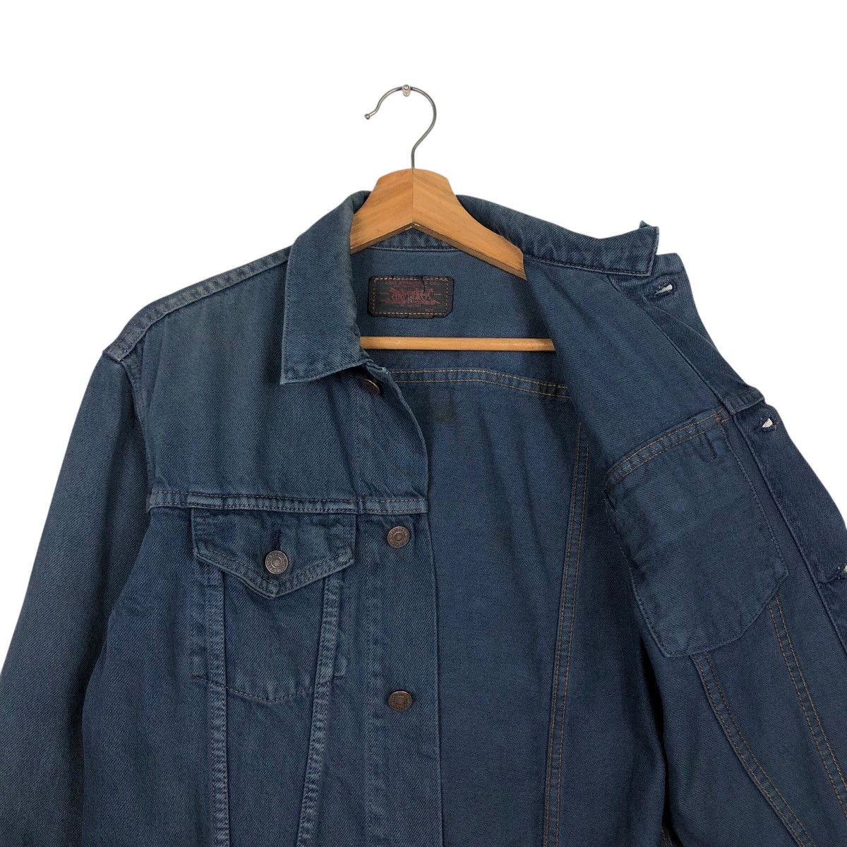 Levi's 📌Vintage Trucker Denim Jacket Cropped Levi's Size US S / EU 44-46 / 1 - 13 Thumbnail