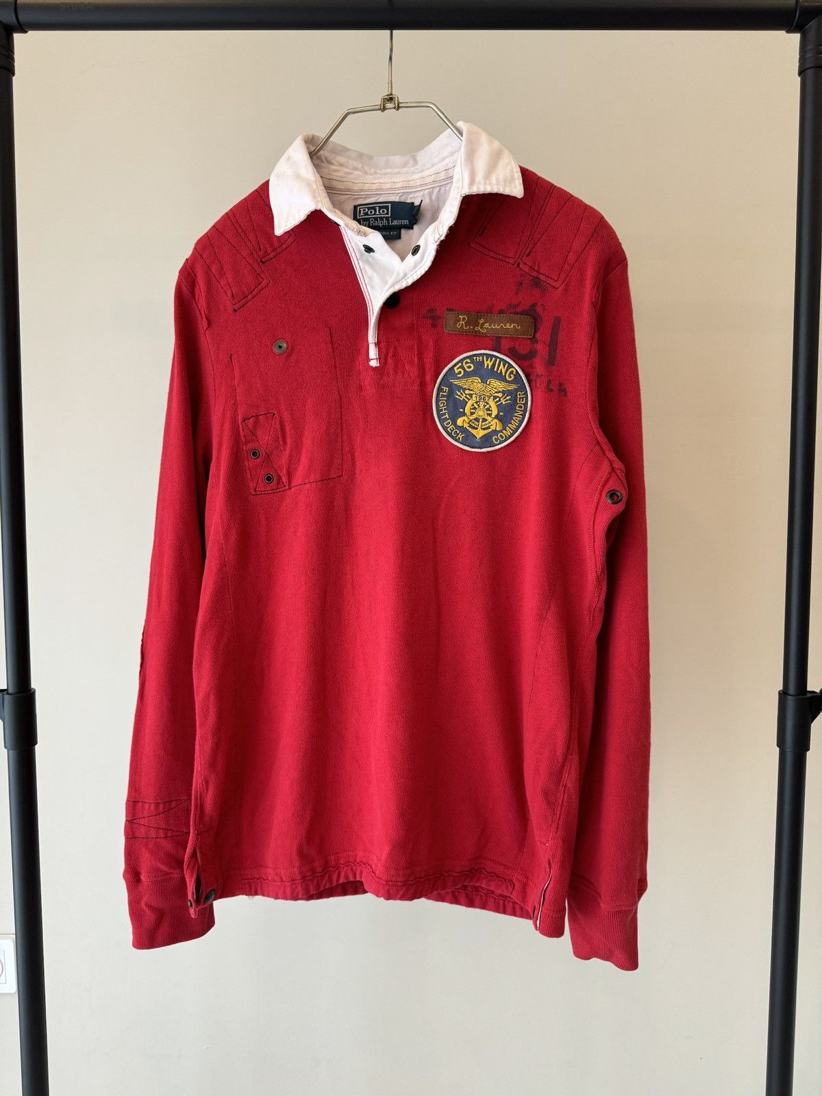 Polo Ralph Lauren Naval Rescue Rugby Size US S / EU 44-46 / 1 - 3 Thumbnail