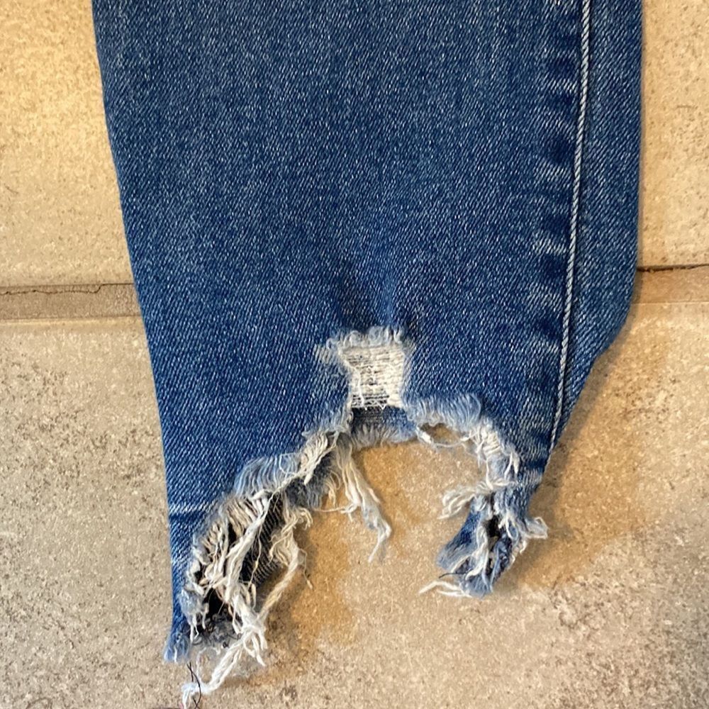 DL1961 DL1961 28 Farrow Instaslim Ankle Skinny Denim Distressed Je Size 28" / US 6 / IT 42 - 3 Thumbnail