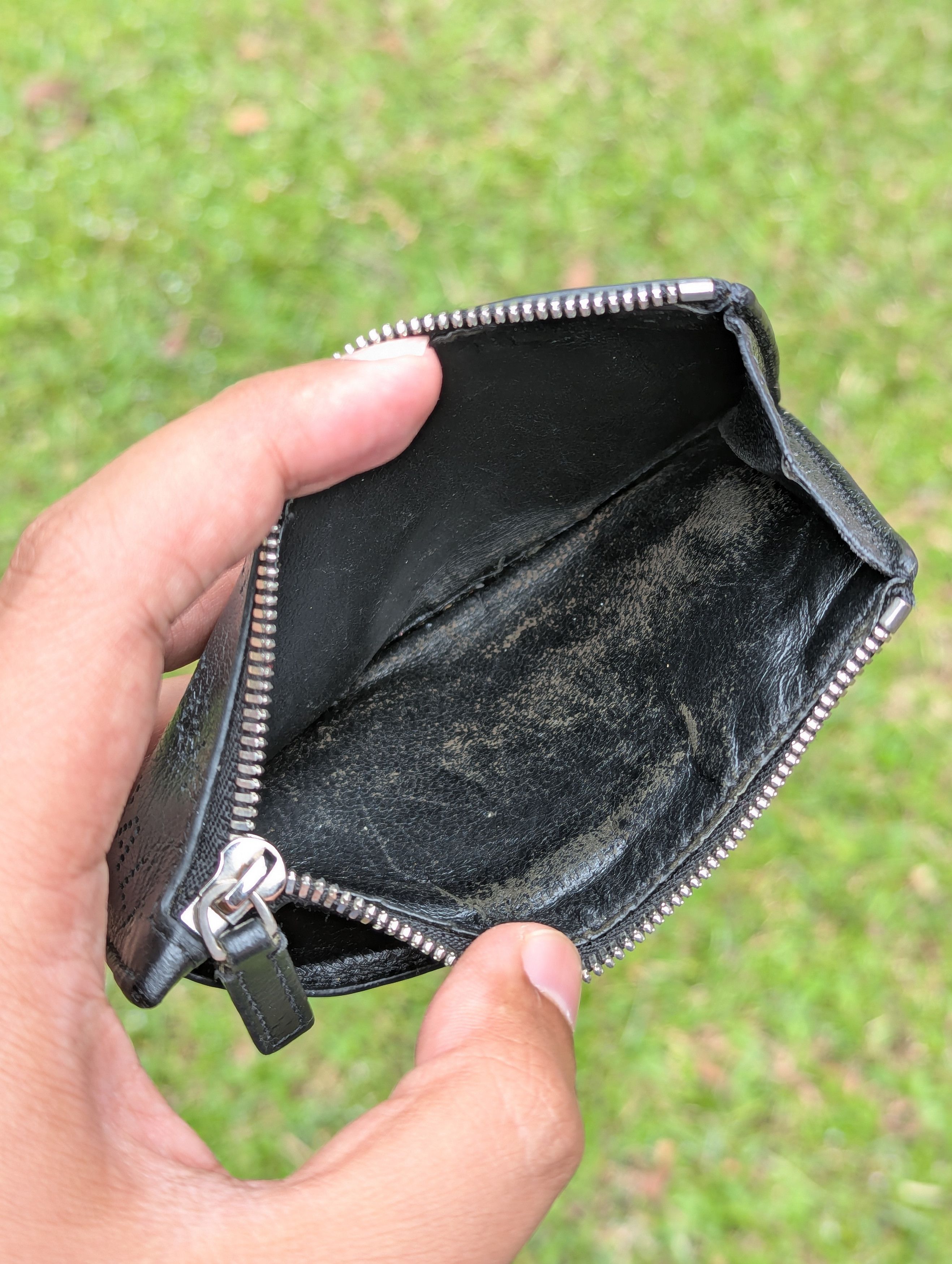 Balenciaga Balenciaga Fragment Punching Logo Coin Wallet Case Size ONE SIZE - 5 Thumbnail
