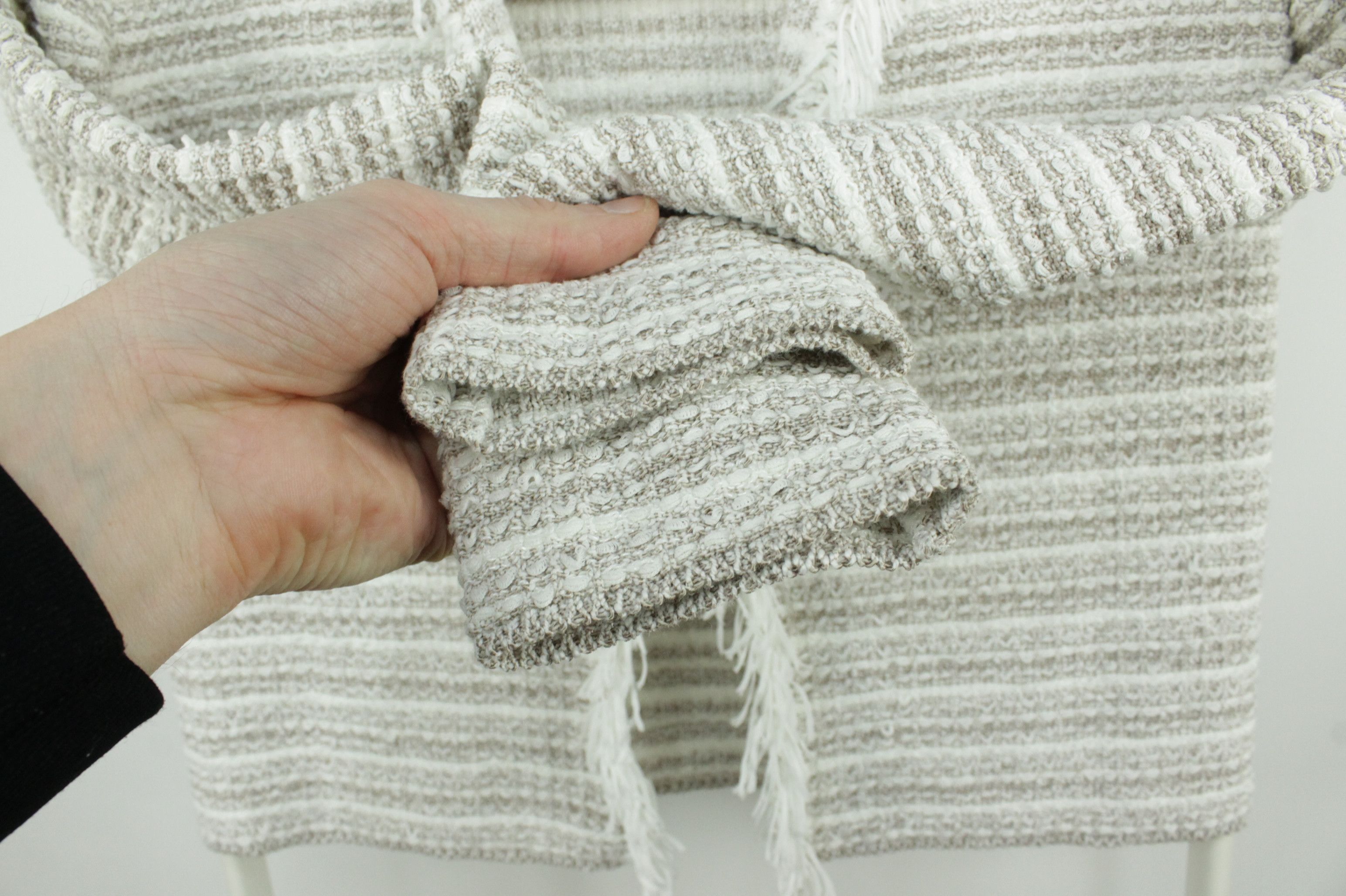 Amina Rubinacci Amina Rubinacci Knit Cotton Blend Cardigan Sweater Size M / US 6-8 / IT 42-44 - 5 Thumbnail