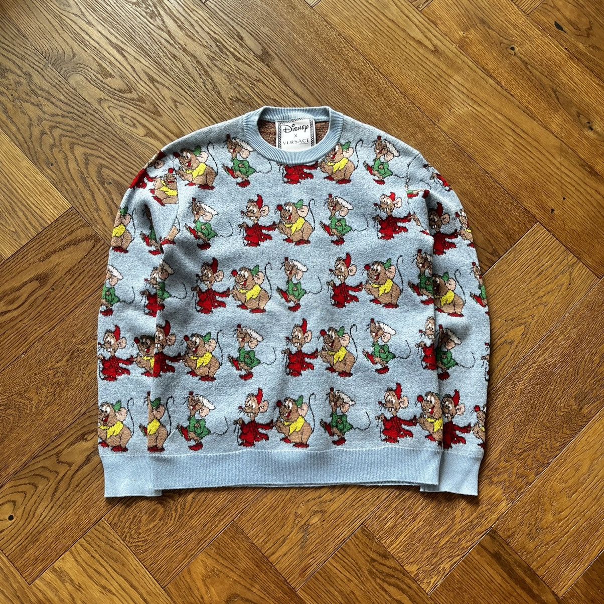Disney × Versace Versace x Disney knitwear sweater Size US S / EU 44-46 / 1 - 1 Thumbnail