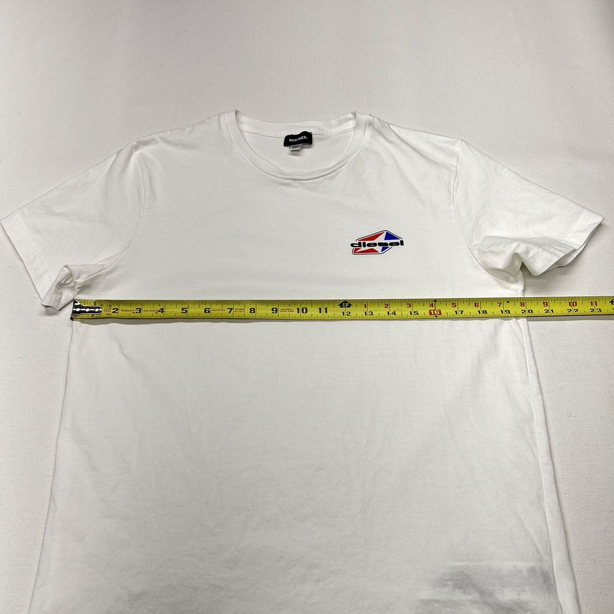 Diesel Diesel Tee Shirt Mens Logo Star Basic Designer Red Blue Size US L / EU 52-54 / 3 - 14 Thumbnail