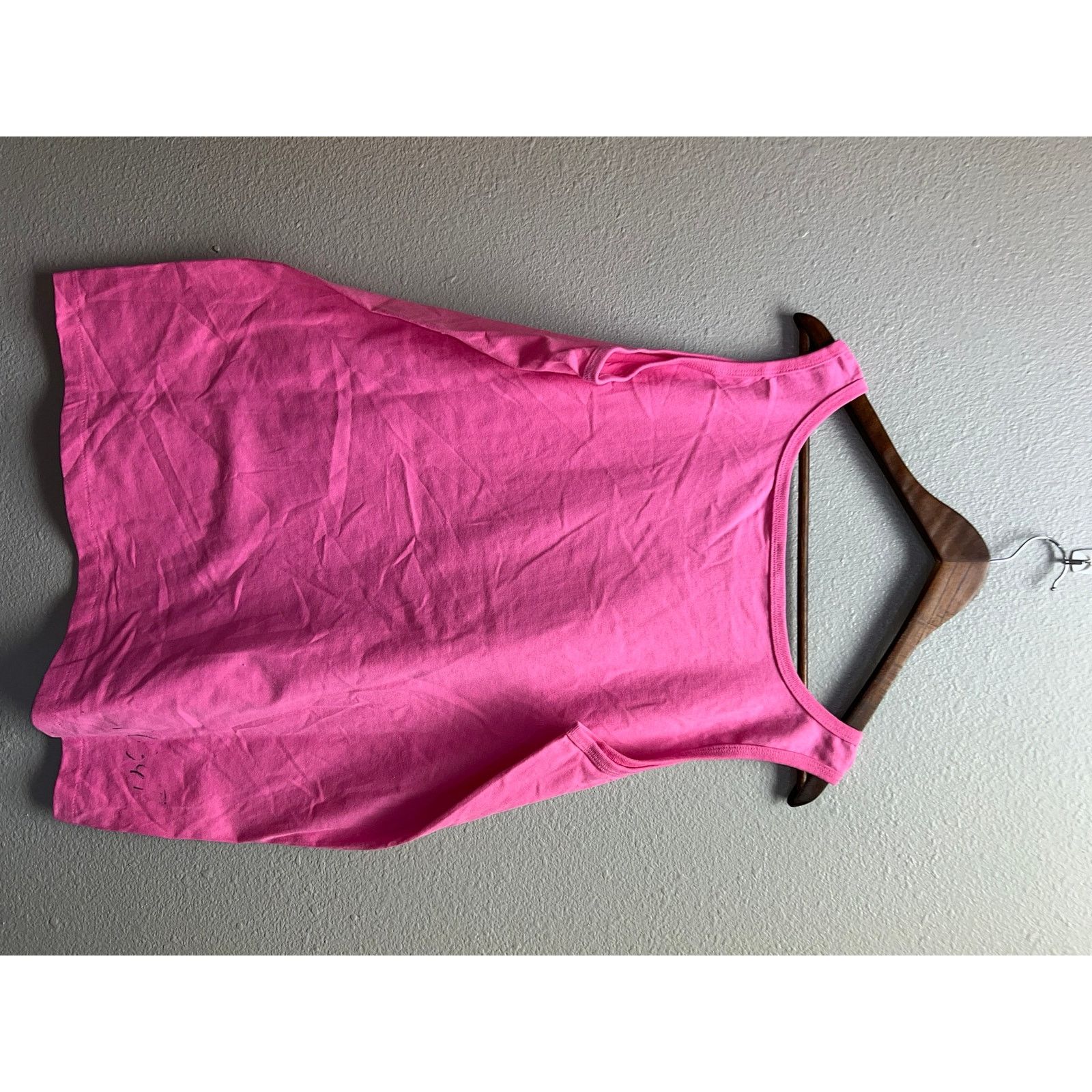 Anvil Vintage Womens Denver Top Shirt Sleeveless Tank Pink 90s XL Size XL / US 12-14 / IT 48-50 - 5 Thumbnail