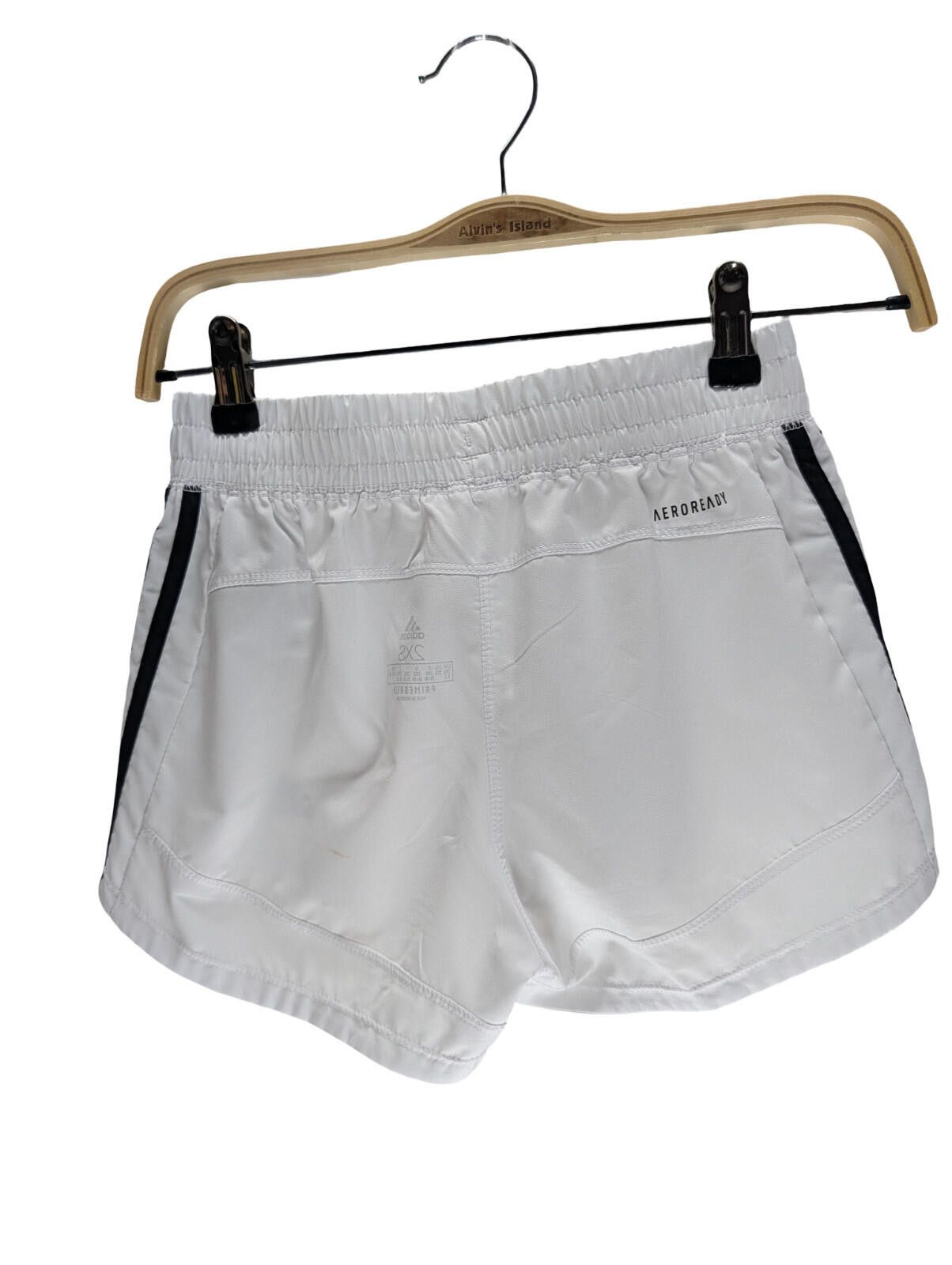 Adidas Adidas White Athletic Running Shorts (2XS) Size 25" / US 0 / IT 36 - 3 Thumbnail