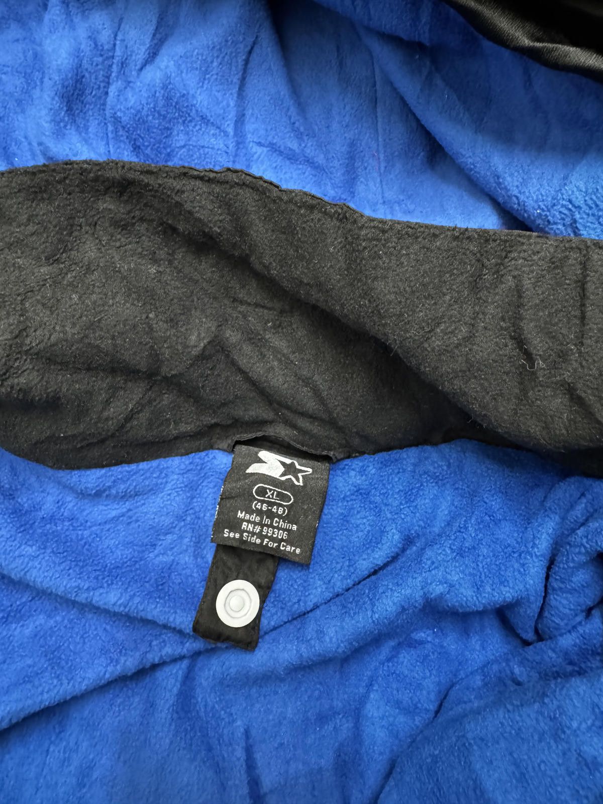 Starter Starter Blue and Black Shell Jacket Size US XL / EU 56 / 4 - 5 Thumbnail