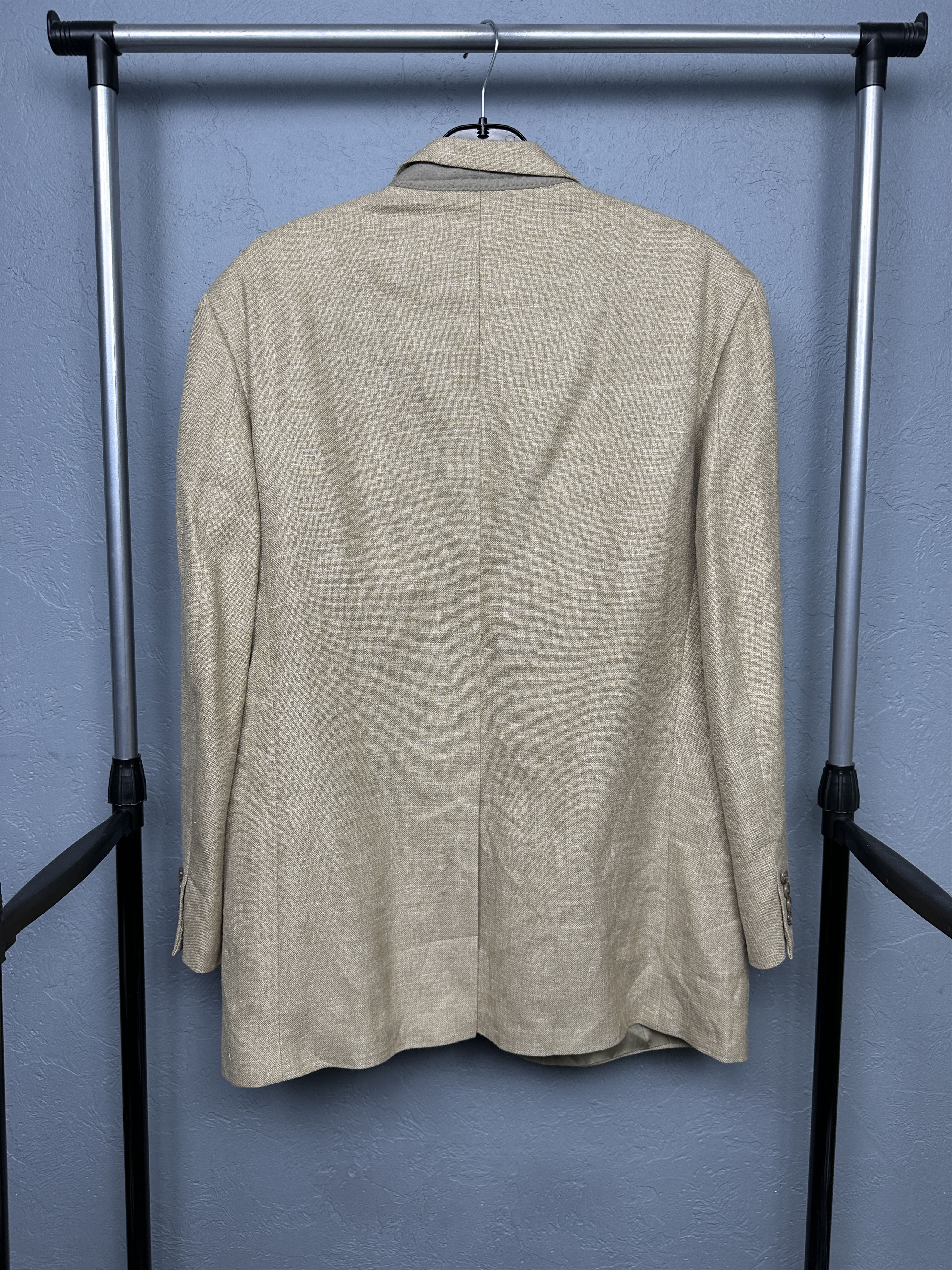 Brooks Brothers Brooks Brothers Sport Coat Wool Silk Linen Blazer Jacket Size 44R - 7 Thumbnail