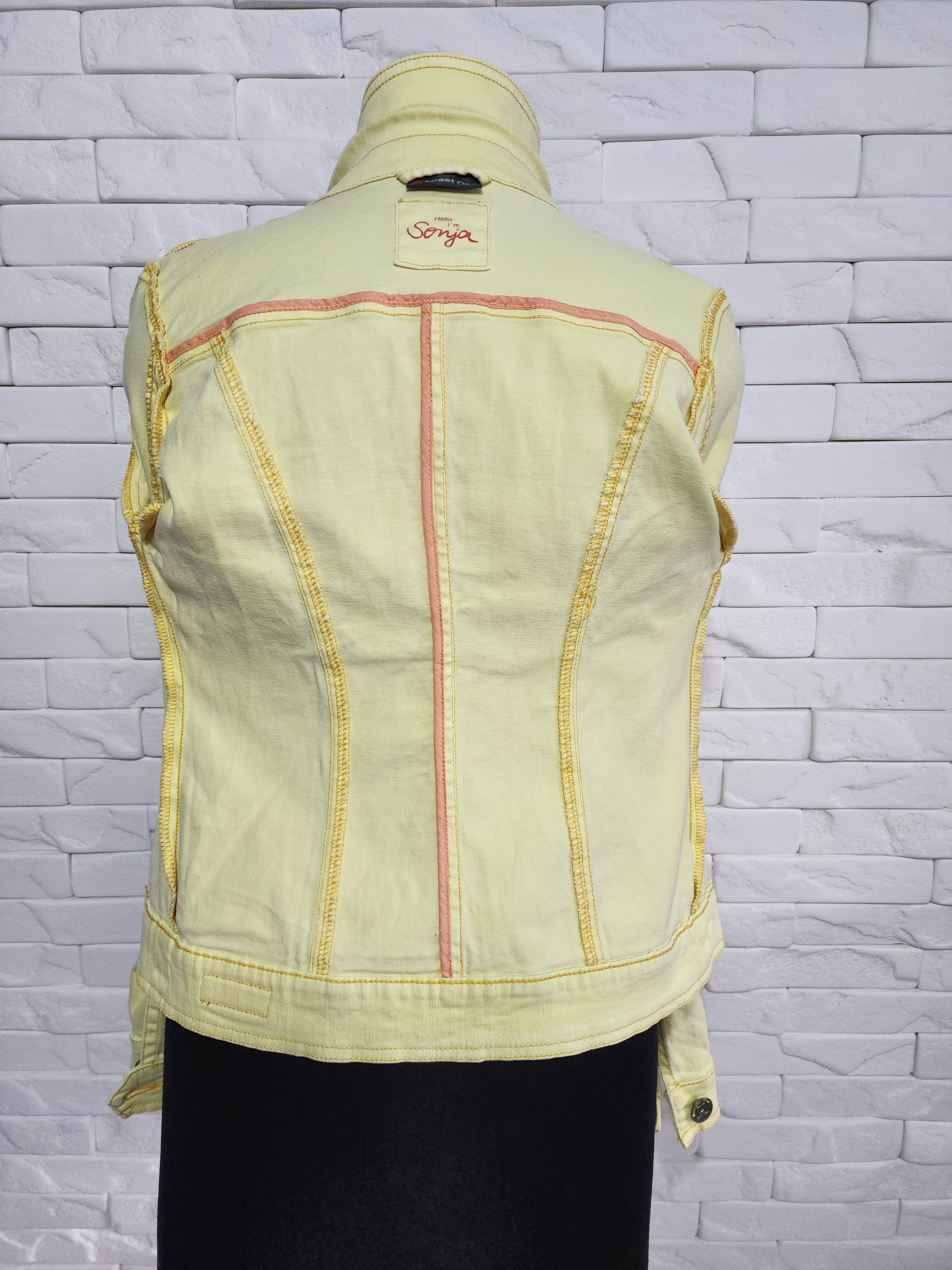 Other Women's yellow cotton jacket. Size M / US 6-8 / IT 42-44 - 7 Thumbnail