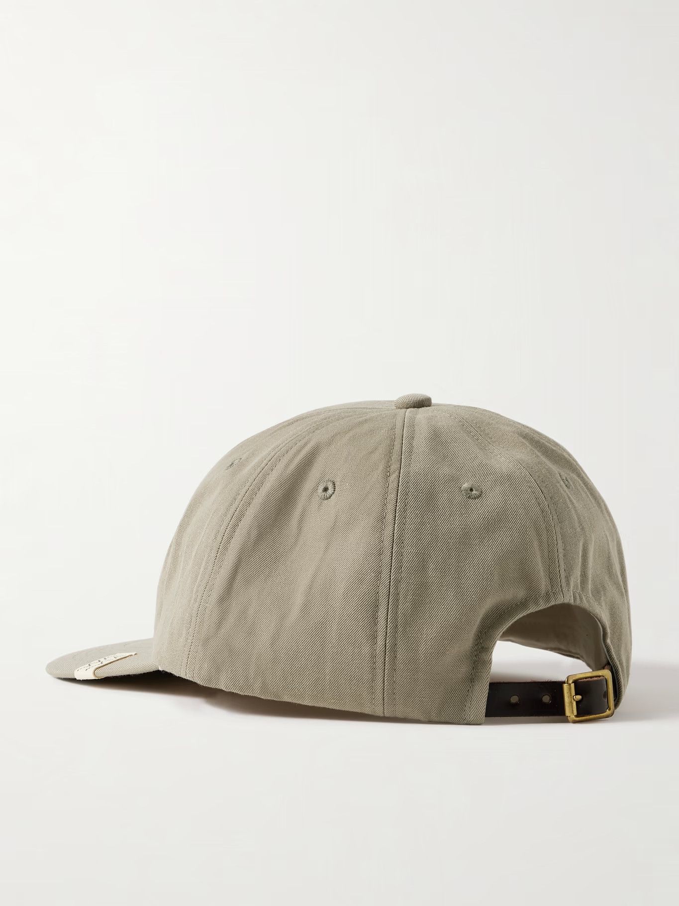 Visvim Excelsior II Logo Wool and Linen-Blend Twill Baseball Cap Size ONE SIZE - 3 Thumbnail