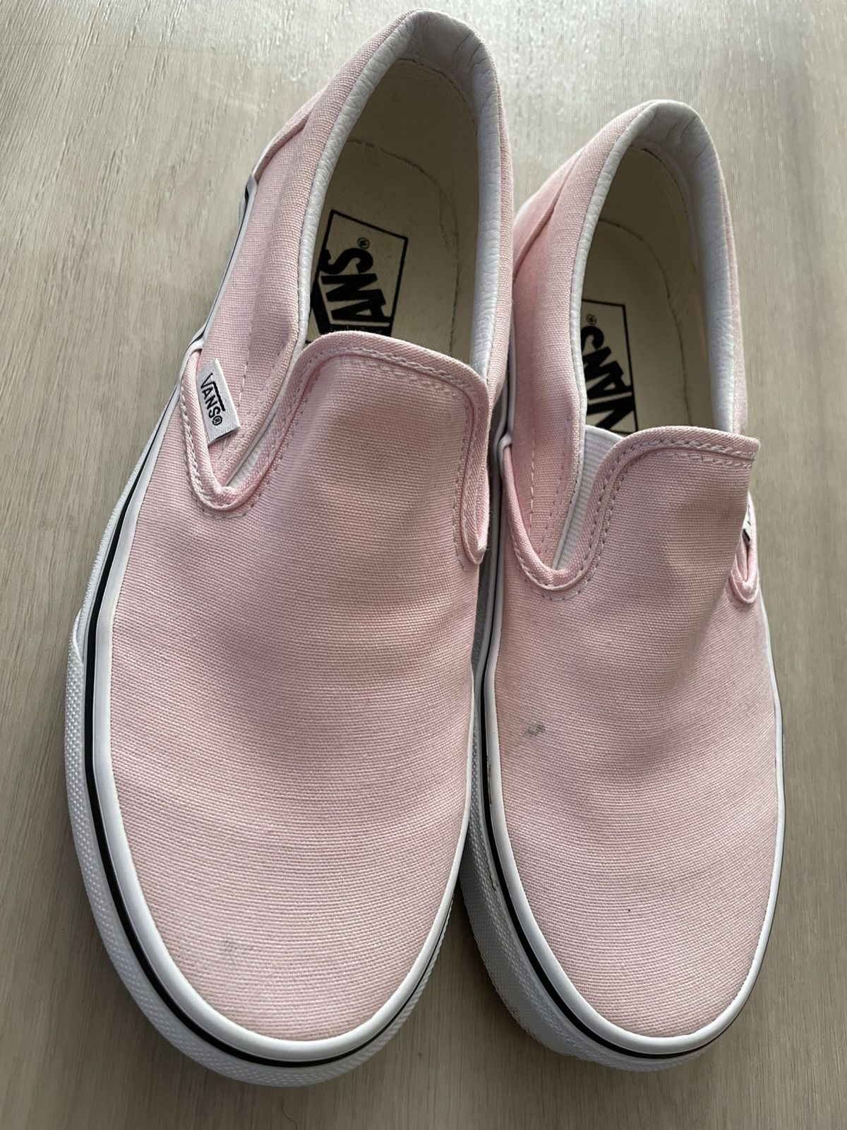 Vans VANS Classic Slip On Shoes Mens Size 6.5 Skateboard Pink Size US 8 / IT 38 - 2 Thumbnail