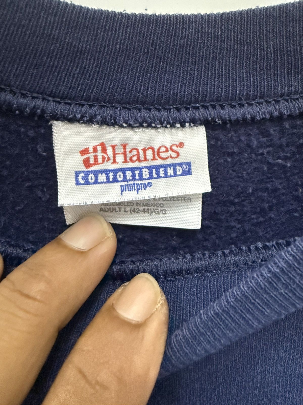 Hanes 🔥 Vintage Y2K Hanes Comfortblend Mauston Sweatshirt - L Size US L / EU 52-54 / 3 - 6 Thumbnail