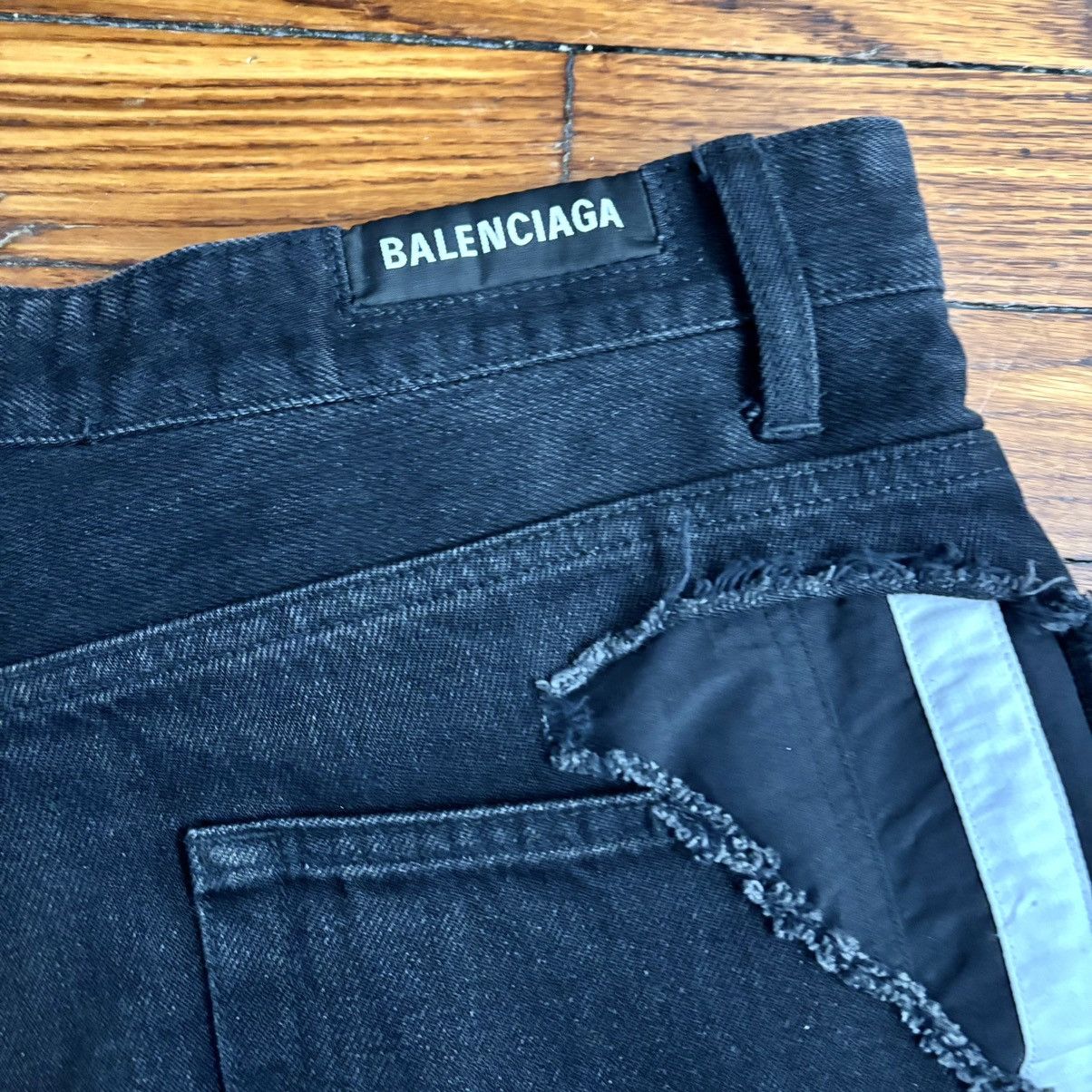 Balenciaga Balenciaga Slashed Denim FW2021 Size US 32 / EU 48 - 4 Thumbnail