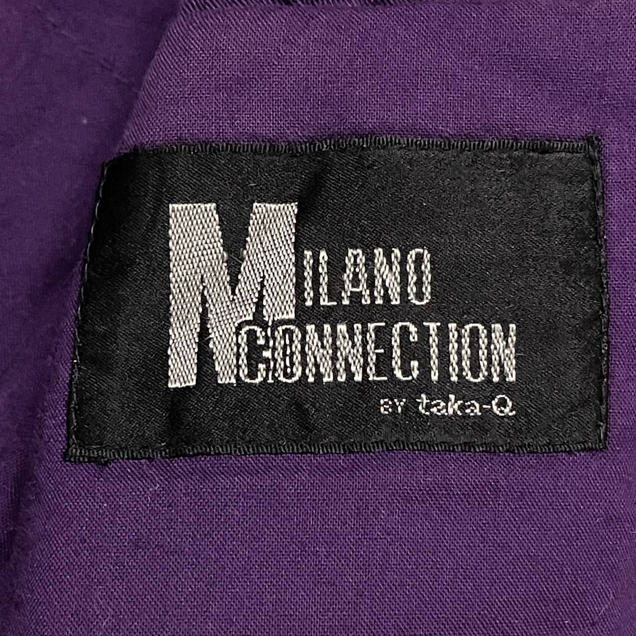 Japanese Brand 🔥Purple🔥Vintage Milano Connection Embroidery Jacket Size US L / EU 52-54 / 3 - 8 Thumbnail