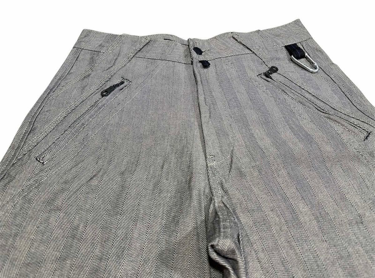 If Six Was Nine × Le Grande Bleu (L.G.B.) × Marithe + Francois Girbaud 🔥Y2K Vintage Marithe Francois Girbaud Baggy Pants Flared Size US 30 / EU 46 - 3 Thumbnail