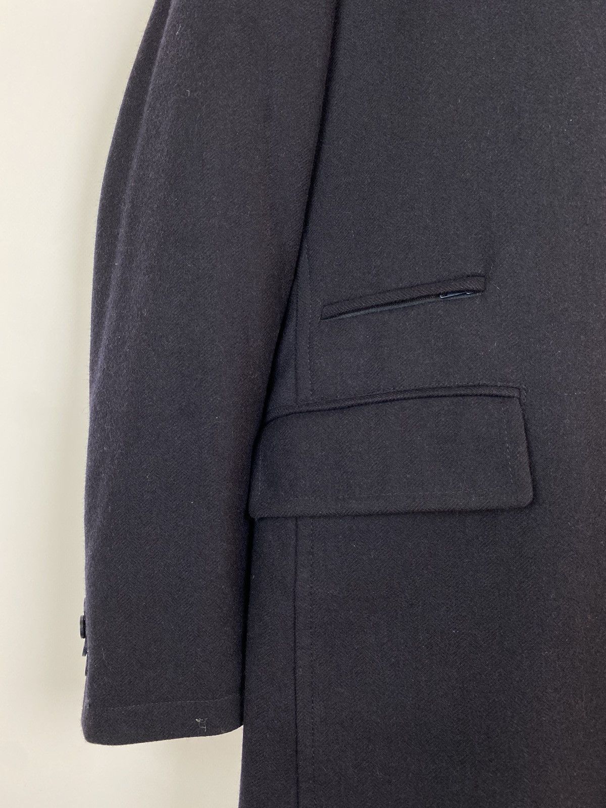 Boggi Boggi Milano 2 in 1 Insulated Navy Wool Coat Size US M / EU 48-50 / 2 - 7 Thumbnail