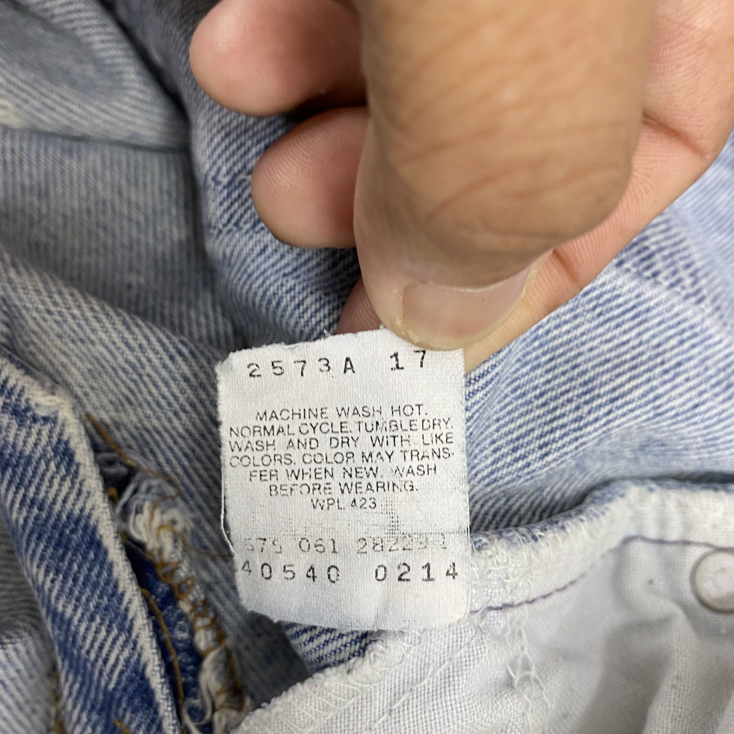 Levi's Vintage Levi's 540 Jeans Levis Faded Lightwash Denim BS47161 Size US 38 / EU 54 - 8 Thumbnail