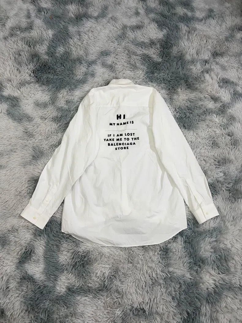Balenciaga Balenciaga Shirt Size 34 Oversized Size XXS / US 00 / IT 34 - 2 Thumbnail