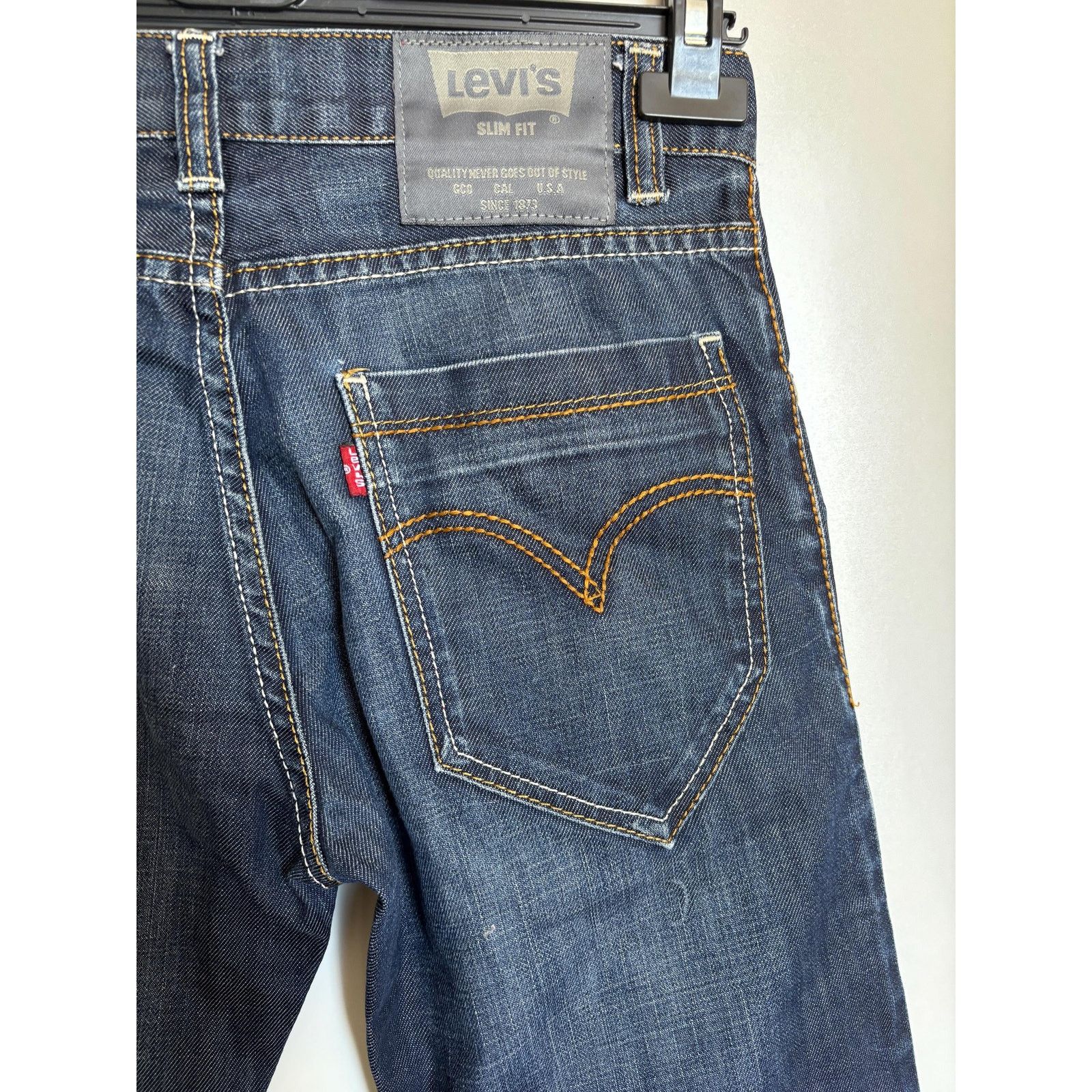 Levi's Levi’s 501 Made USA W31 Slim Fit 1996 Red Tab Rare Archive Size US 31 - 9 Thumbnail