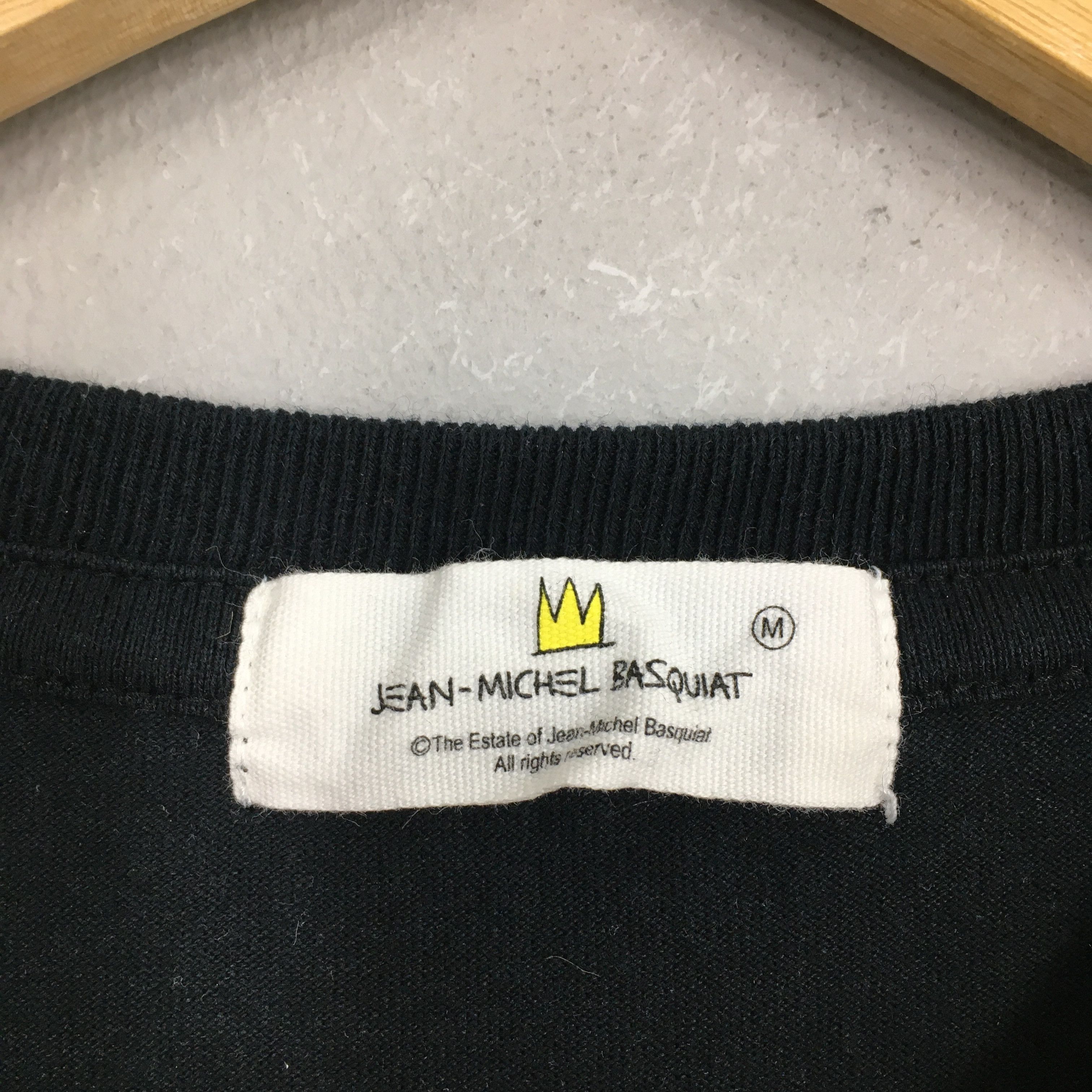 Jean-Michel Basquiat × Vintage Vintage Jean Michel Basquiat Ober Pop Art Artwork Tshirt M Size US M / EU 48-50 / 2 - 5 Thumbnail