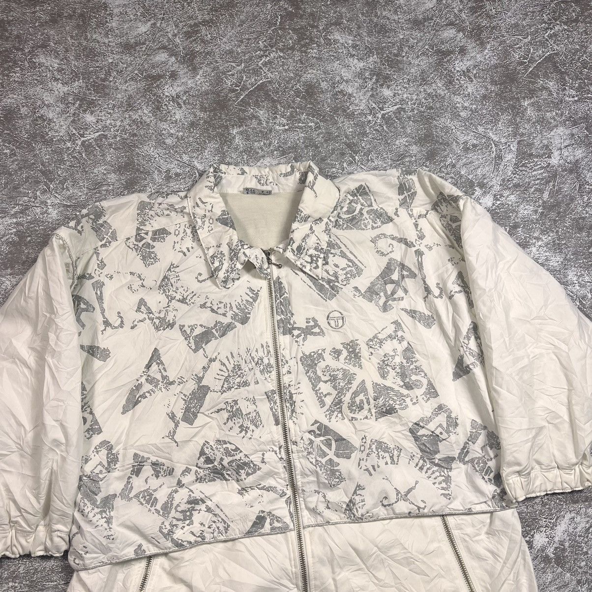 Sergio Tacchini × Vintage Vintage Mens Sergio Tacchini Windbreaker Size US L / EU 52-54 / 3 - 3 Thumbnail