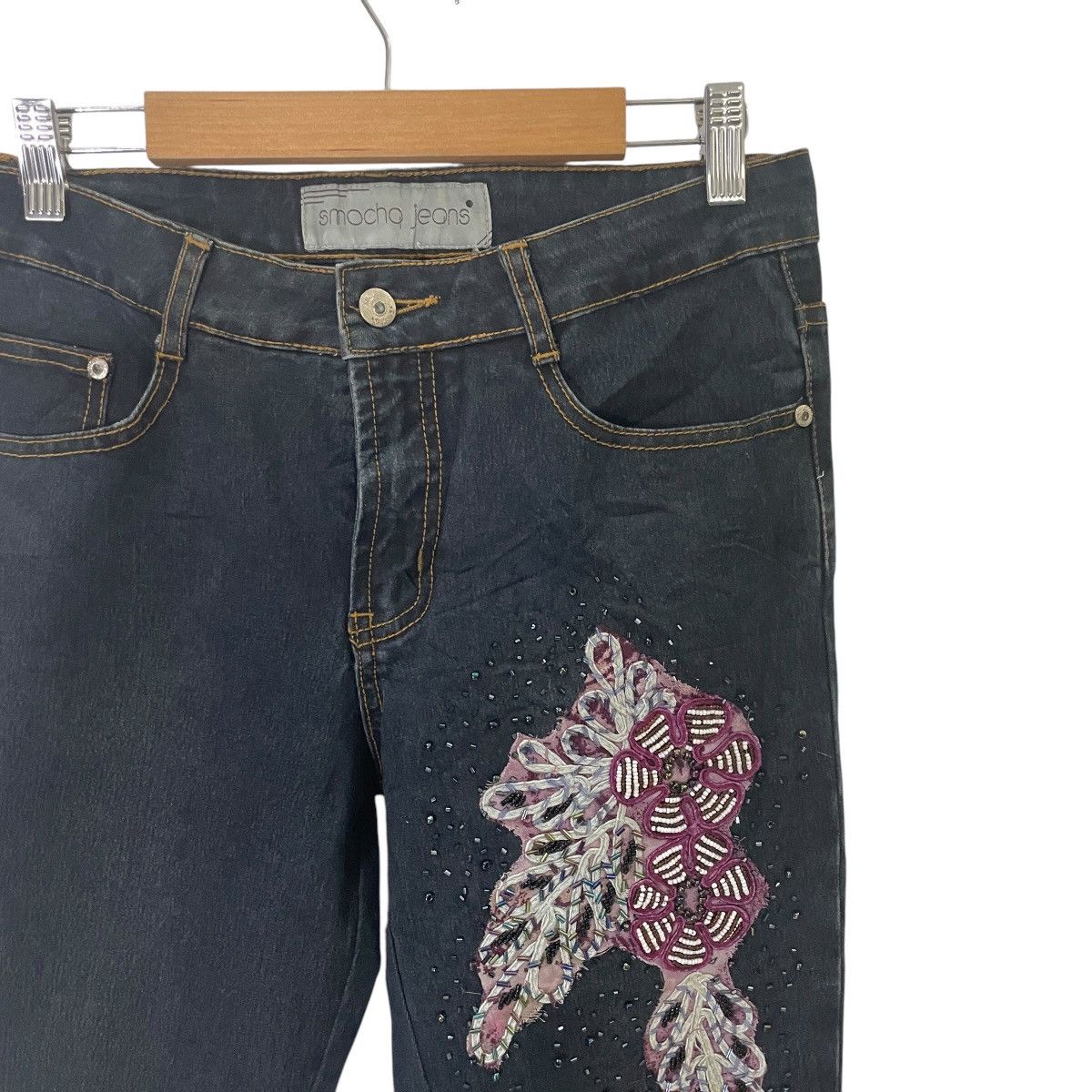 Japanese Brand Smocha Jeans Denim Size 30" / US 8 / IT 44 - 4 Thumbnail