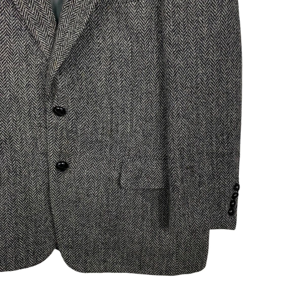 Harris Tweed Harris Tweed Herringbone Wool Casual Jacket Size US L / EU 52-54 / 3 - 4 Thumbnail