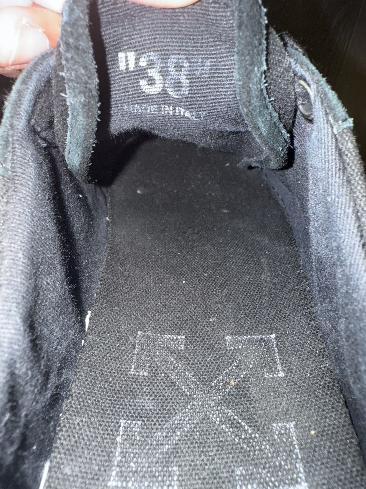 Off-White OFF-WHITE PAINT EFFECT SPLATTER CANVAS SNEAKERS Size US 6 / EU 39 - 6 Thumbnail