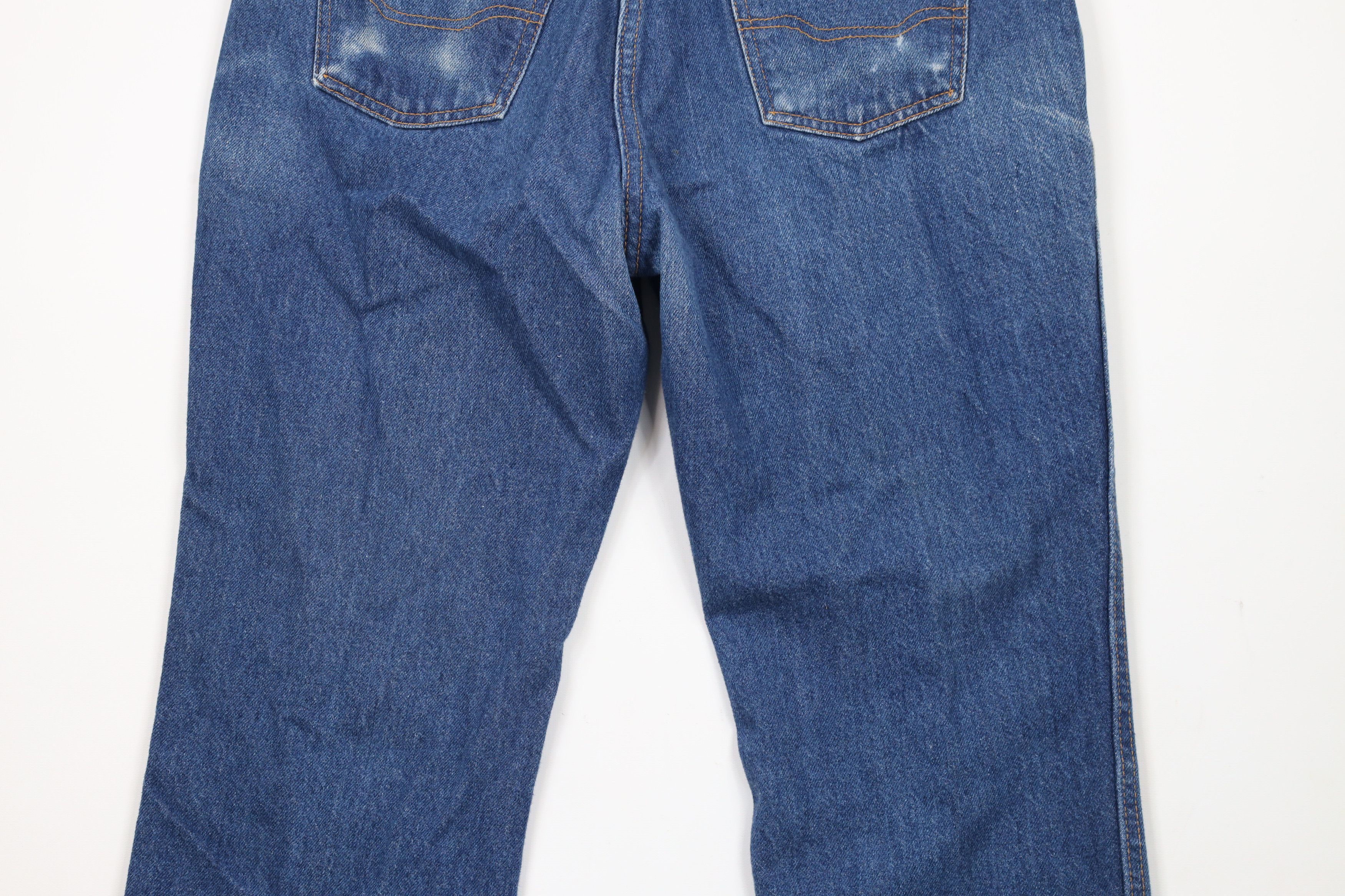 Dickies × Vintage Vintage 90s Dickies Spell Out Denim Jeans Blue Cotton Size US 32 / EU 48 - 10 Thumbnail