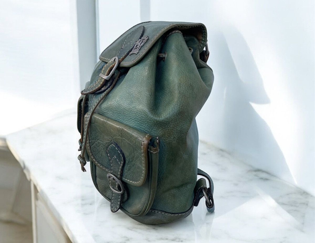Other Authentic Pratesi Firenze 1948 Leather Bagpack Made In Italy Size ONE SIZE - 2 Thumbnail