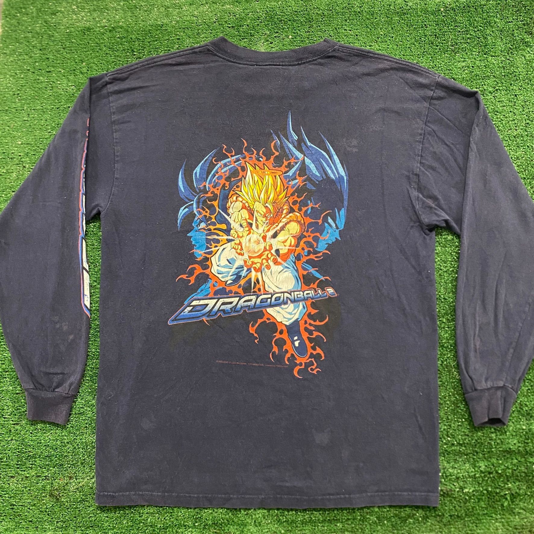 Japanese Brand Vintage 90s Dragon Ball Z Goku Shirt Long Sleeve Anime Tee Size US L / EU 52-54 / 3 - 5 Thumbnail