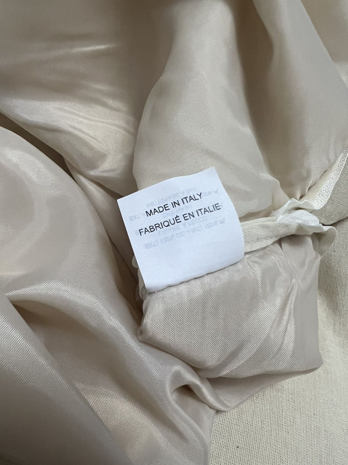 Loro Piana Loro Piana Garment Cover Ivory Suit Dust Bag 50/118 Size ONE SIZE - 8 Thumbnail