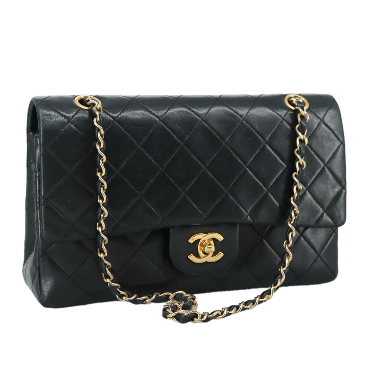 Chanel Timeless Black Leather Shoulder Bag (Pre-Owned) Size ONE SIZE - 1 Thumbnail