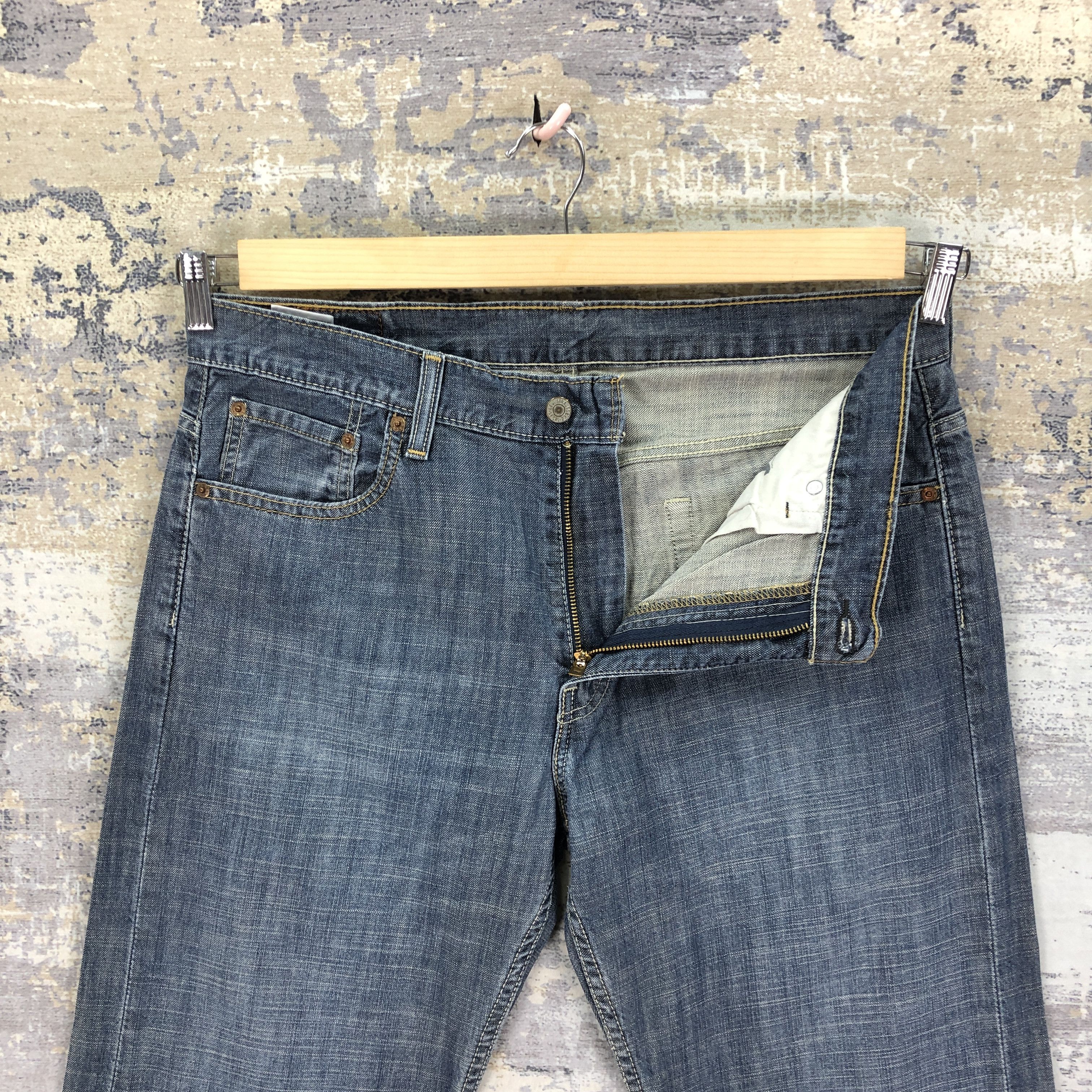 Levi's Vintage Levis Baggy Jeans Levi's 569 Faded Streetwear Denim Size US 34 / EU 50 - 6 Thumbnail