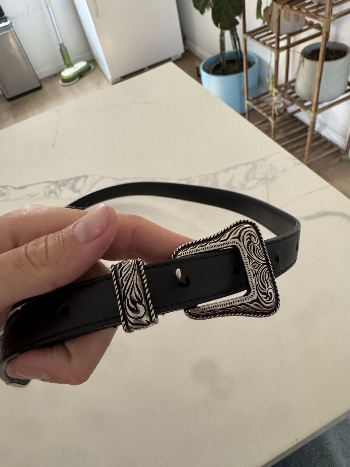 Saint Laurent Paris Grail 😍 FW13 Saint Laurent studded belt black