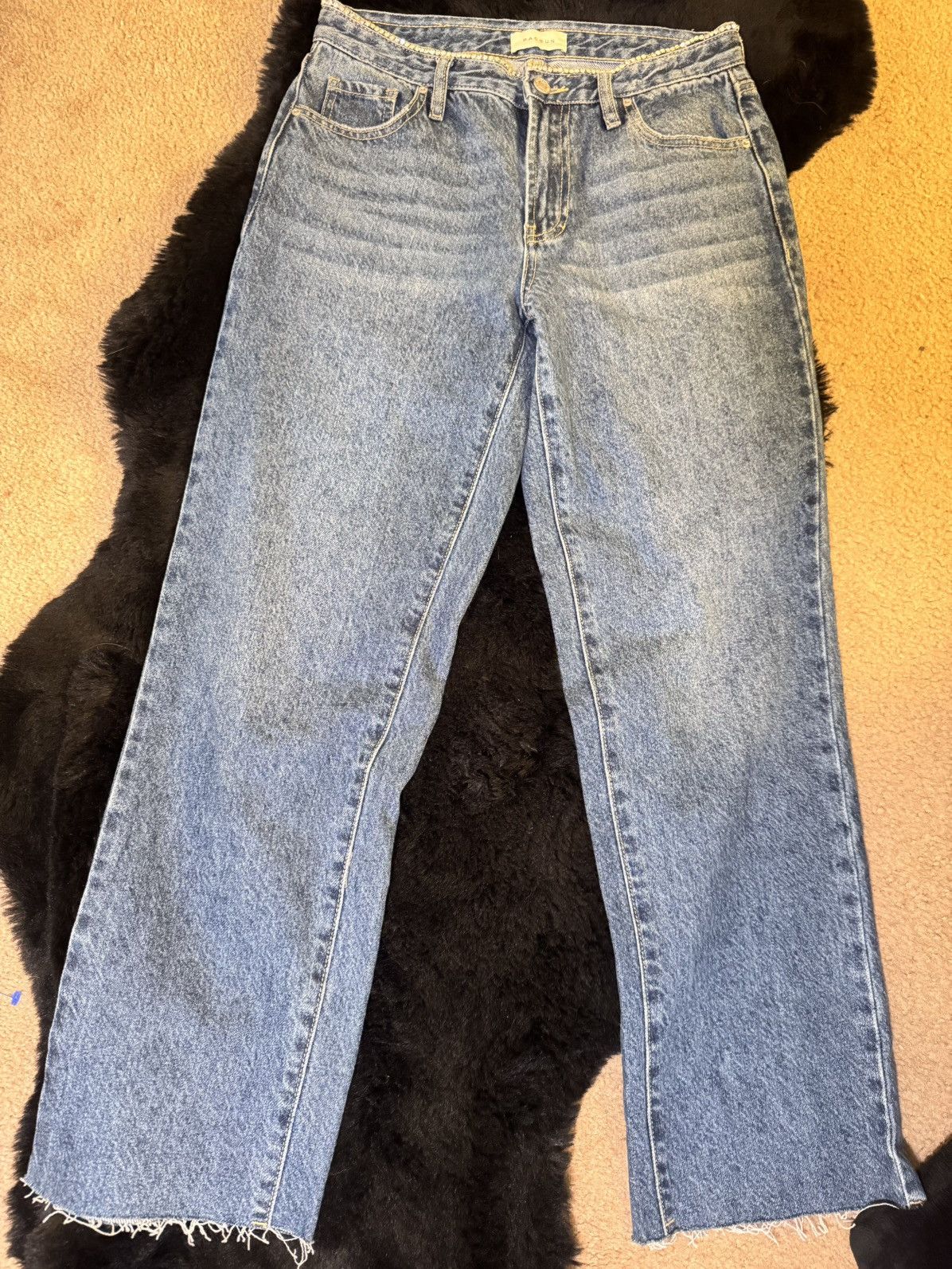 Pacsun PacSun Rhinestone Waistband 90s straight Jeans Size 26" / US 2 / IT 38 - 7 Thumbnail