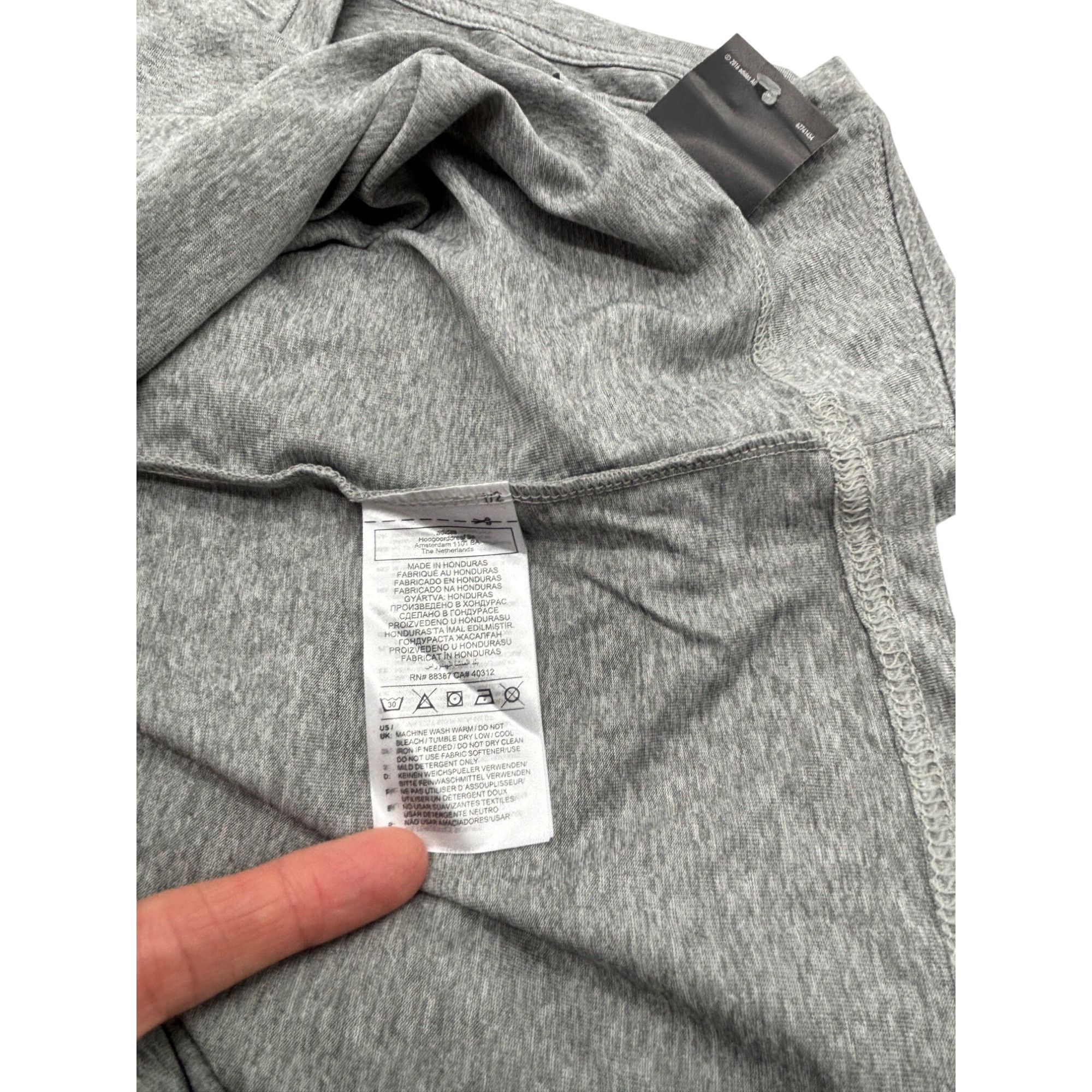 Adidas Adidas Women's Special Event Short Sleeve Pregame Tee, Heath Size S / US 4 / IT 40 - 7 Thumbnail