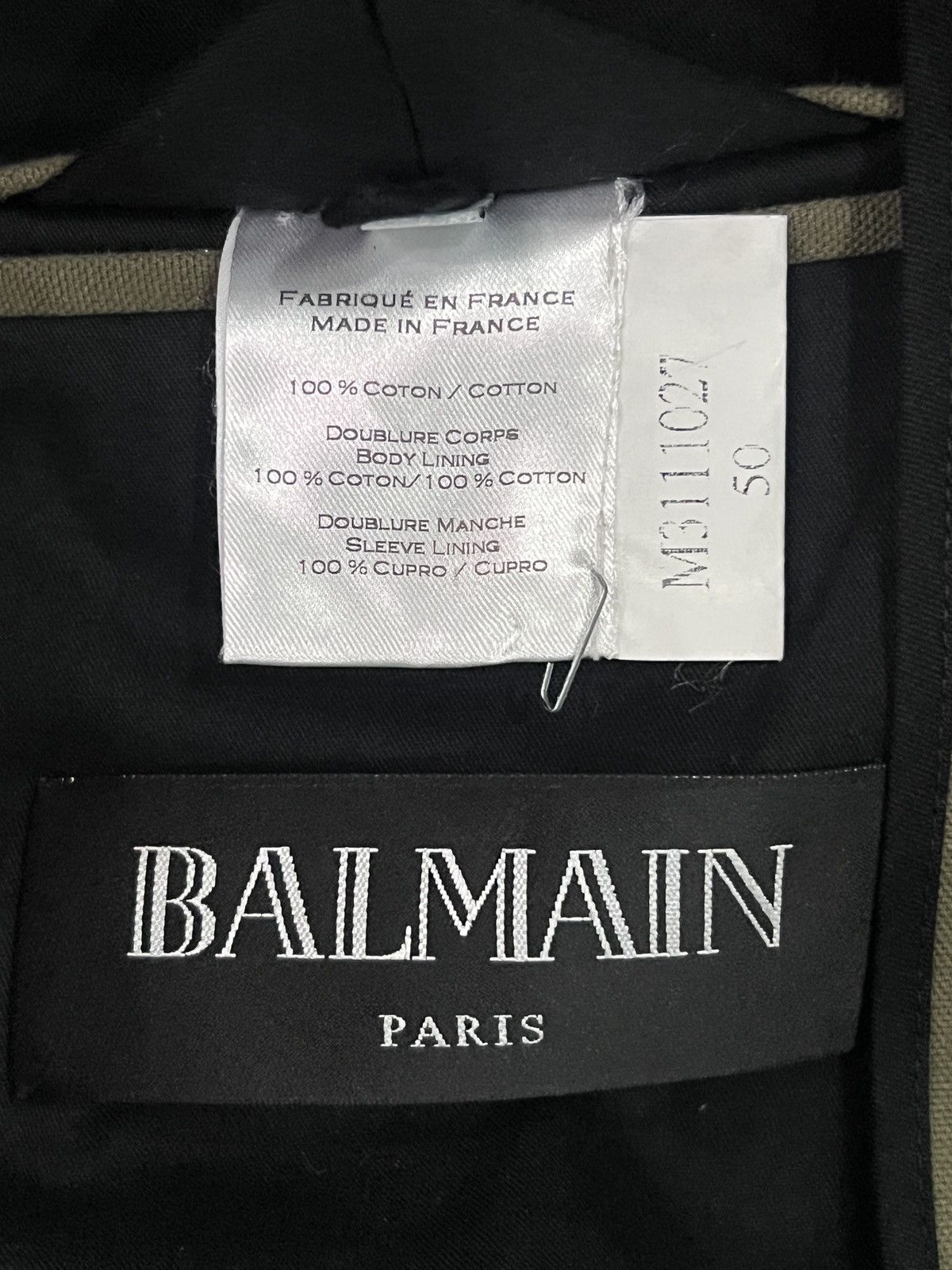 Balmain Balmain by Olivier Rousteing SS13 Four Pocket Asymmetric Mil Size US M / EU 48-50 / 2 - 12 Thumbnail