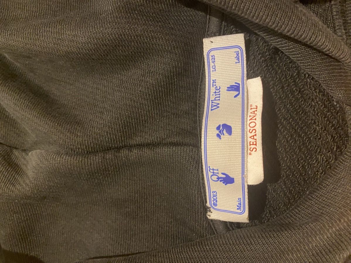 Off-White Off-White Exactly the opposite boxy hoodie Size US M / EU 48-50 / 2 - 3 Thumbnail