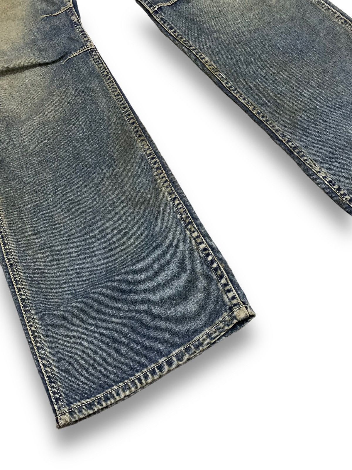 Japanese Brand Vintage Japanese Brand Mud Wash Baggy Fatigue Bush Jeans Size US 34 / EU 50 - 14 Thumbnail