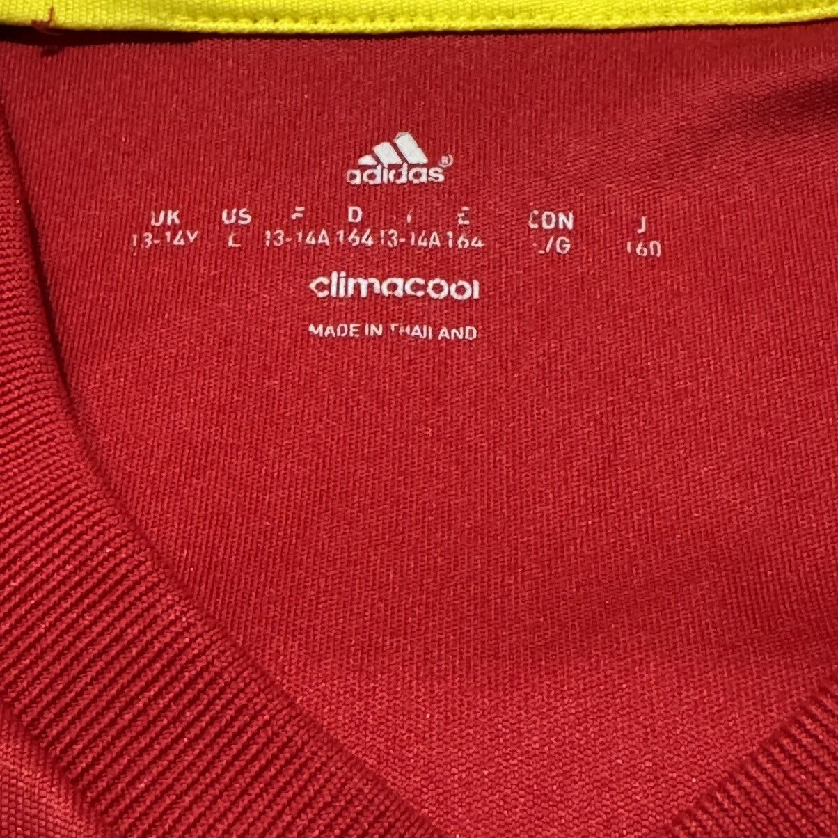 Adidas Adidas Spain National Team 2015/16 Home Soccer Shirt Jersey Size US XS / EU 42 / 0 - 3 Thumbnail