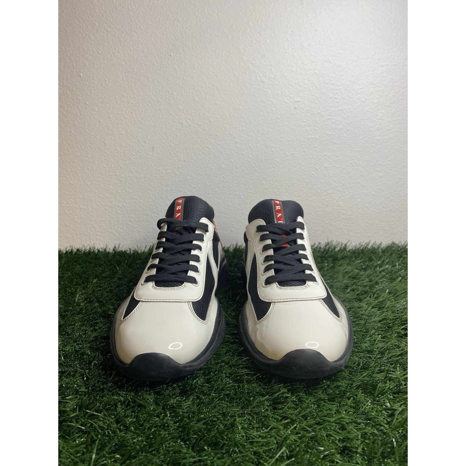 Prada Prada America's Cup 'White Red' | Size 7 UK | 8-8.5 US Size US 8 / EU 41 - 5 Thumbnail