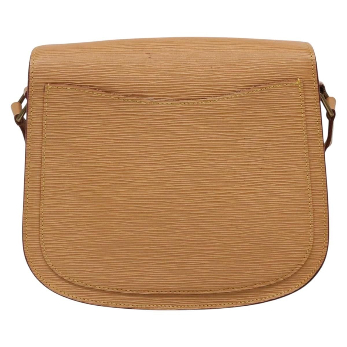 Louis Vuitton LOUIS VUITTON Epi Saint Cloud GM Shoulder Bag Beige M52196 Size ONE SIZE - 2 Thumbnail