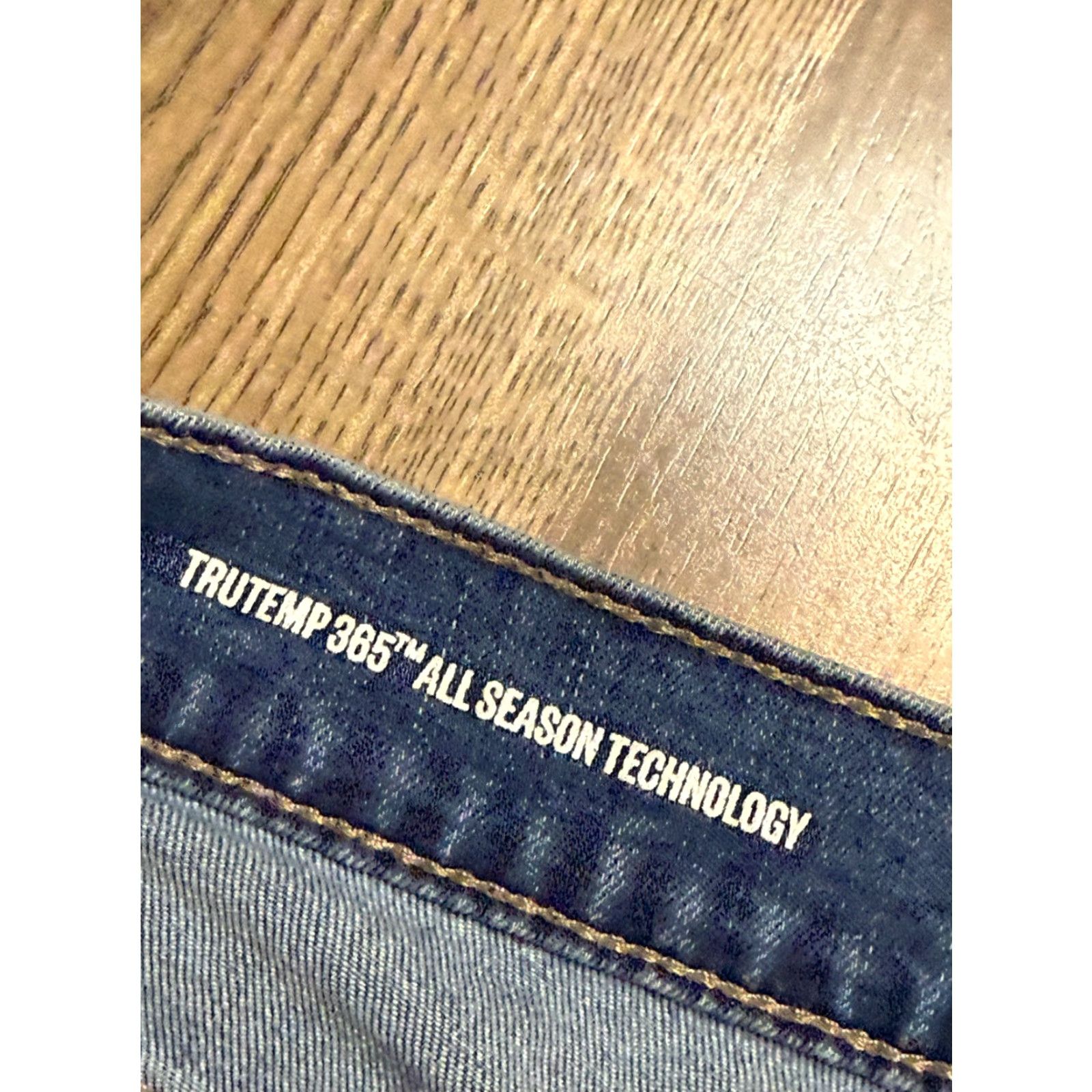 Vintage Goodfellow & Co. Jeans Men's 32x30 Blue Denim Athletic Mid Rise Pocket 5-Pocket Design Straight Rise Jeans Mens Size US 32 / EU 48 - 5 Thumbnail
