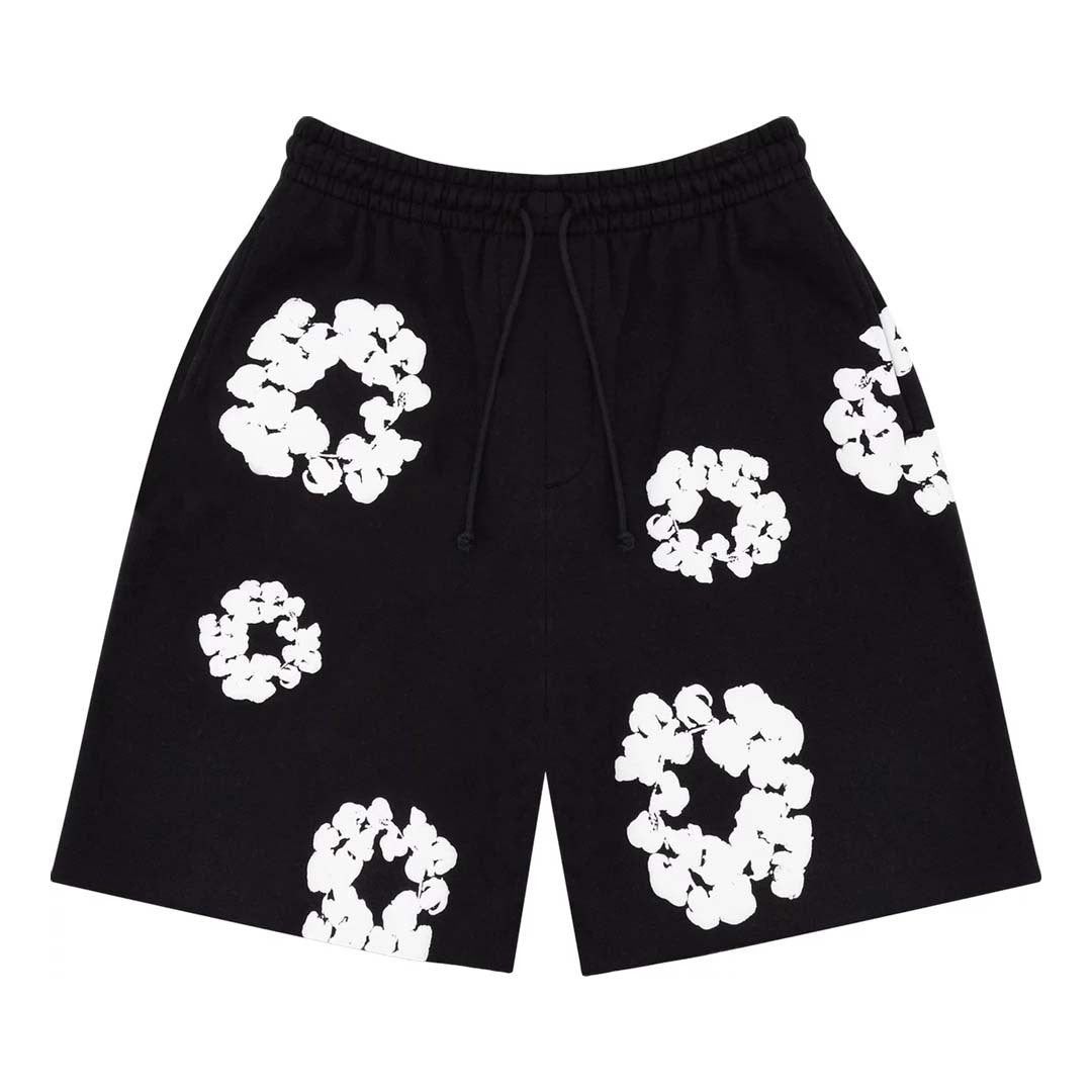 The Cotton Wreath Shorts Black