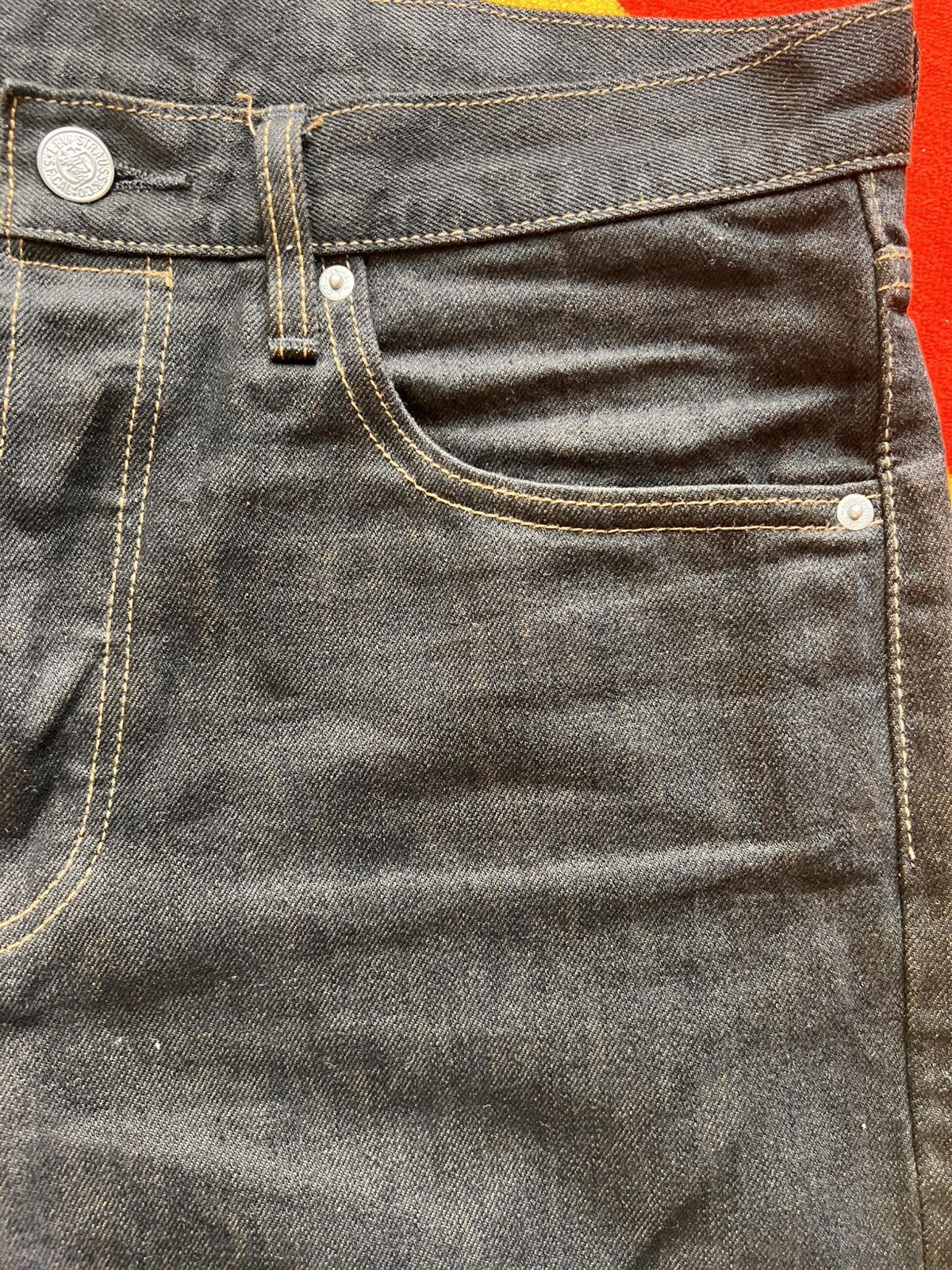 Levi's × Stussy Stüssy Levi’s Crispy Rinse 568 Stay Loose Jeans Black W32 L Size US 32 / EU 48 - 7 Thumbnail